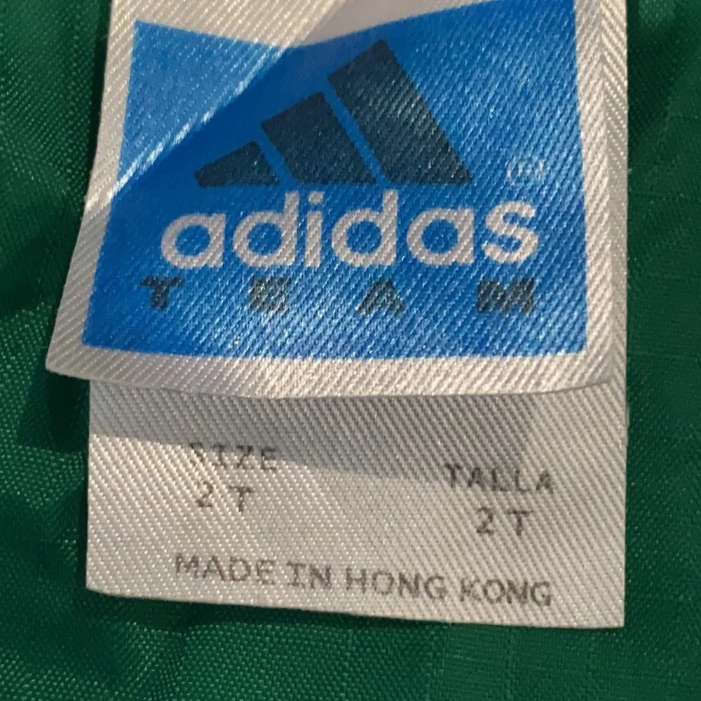 Authentic Adidas Spartans designer track jacket sz 2T